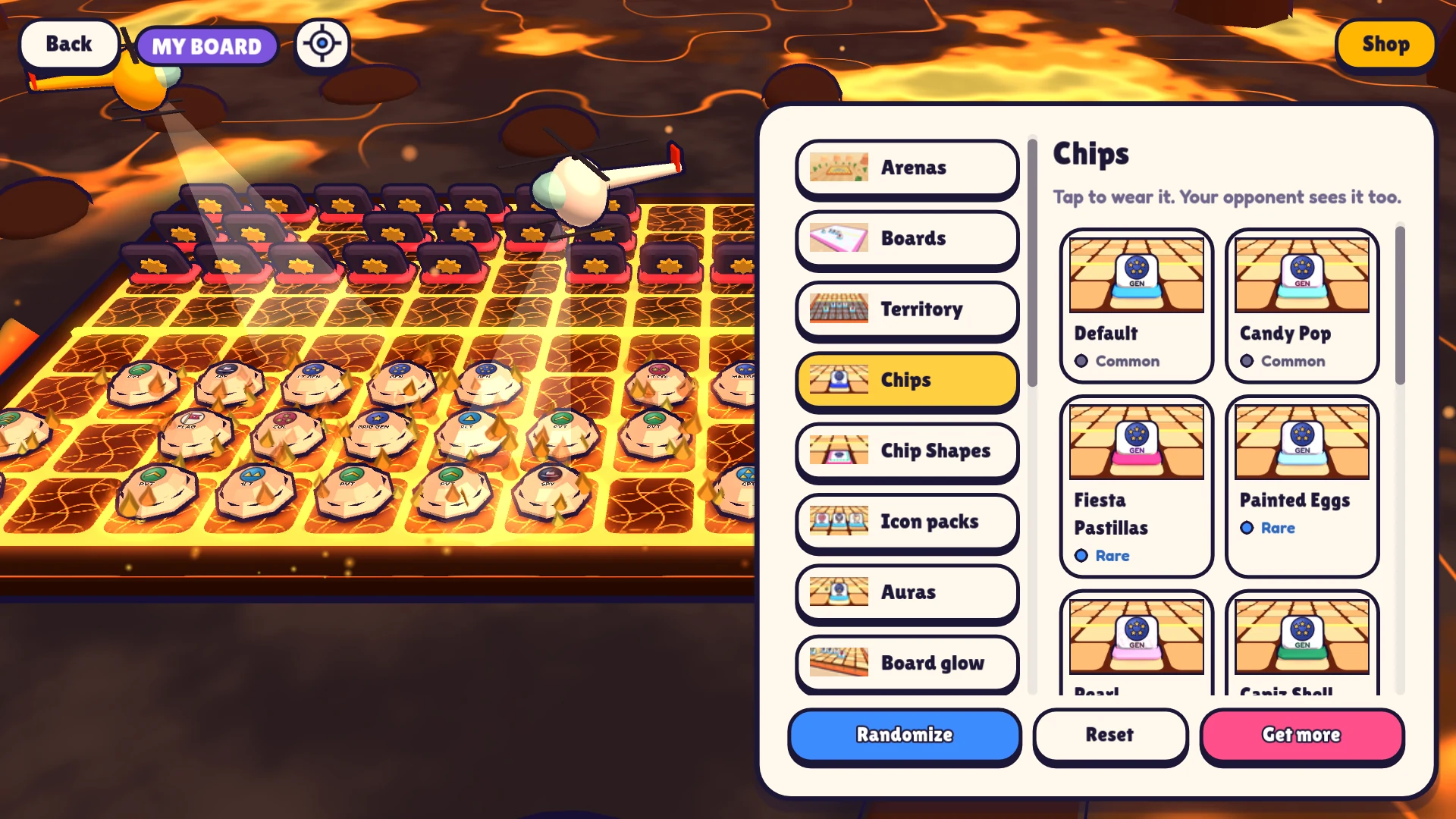 Make the board yours.