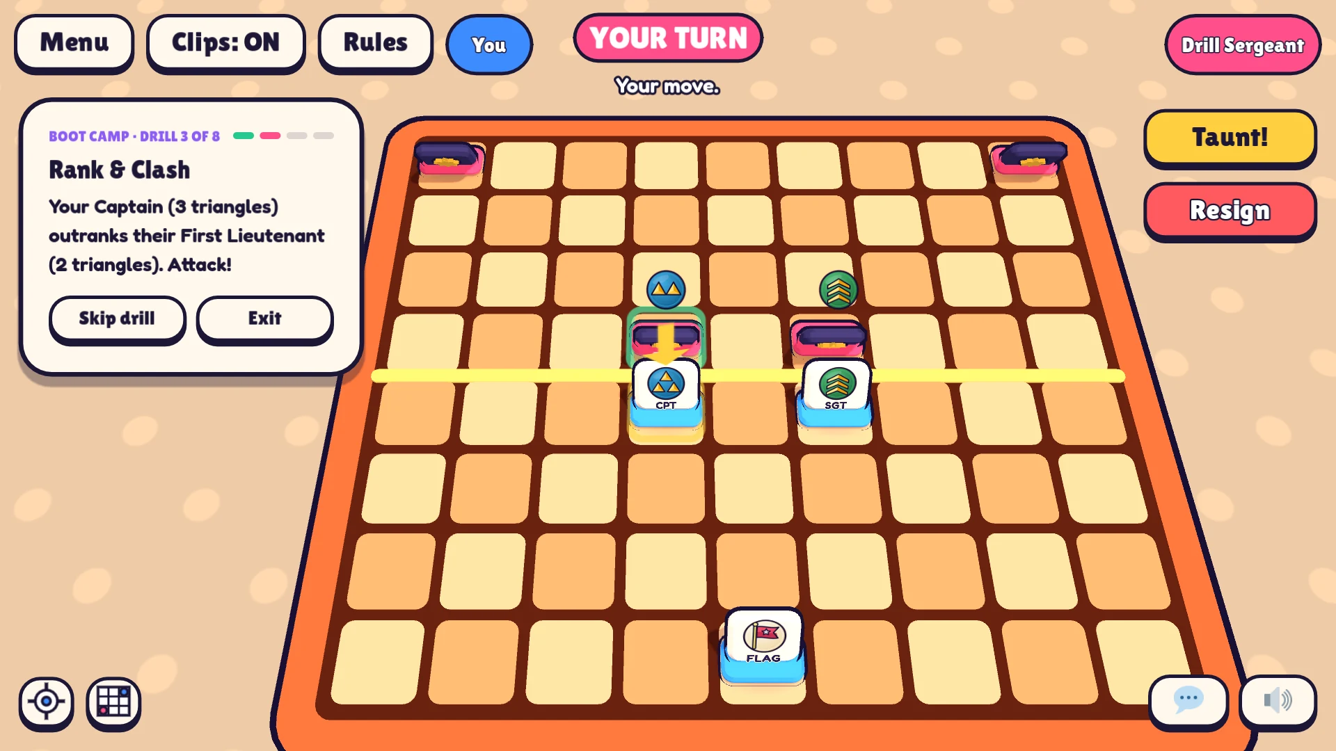 Boot Camp: learn the ranks in five minutes.